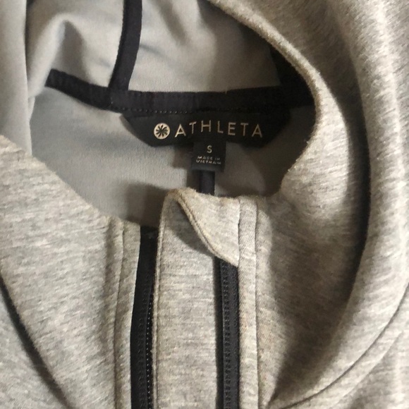 Athleta grey zip up hoodie - Picture 5 of 5